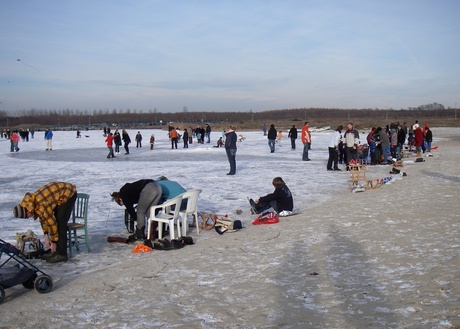 IJspret op de Rietplas, Emmen