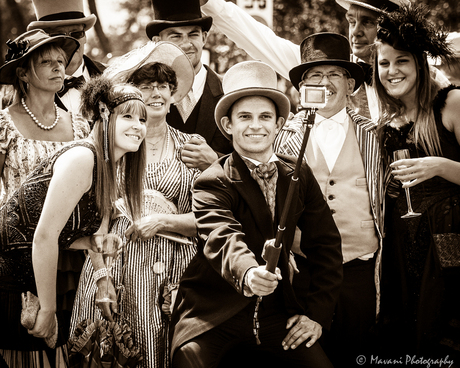 Een "Selfie" in het jaar 1906 !!!