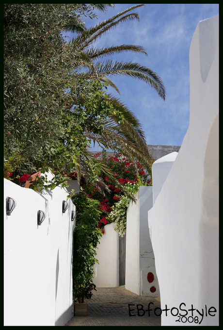 Straatje in Portugal