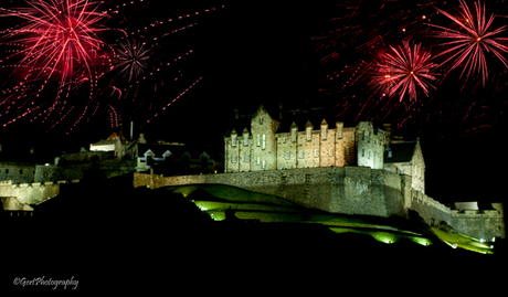 Vuurwerk Edinburgh Castle