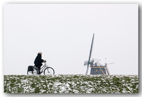 Op de dijk