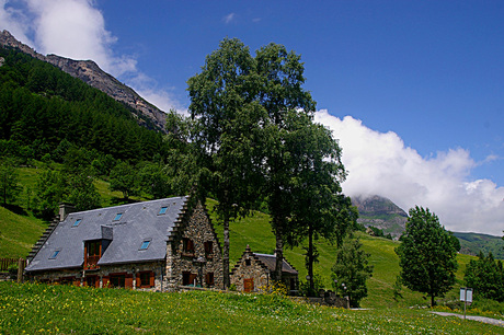 Huis in de Pyreneeën