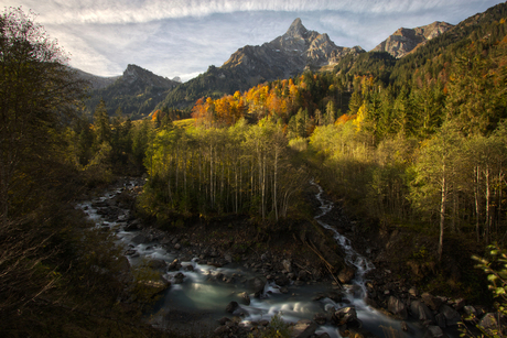 Herfst in zwitserland