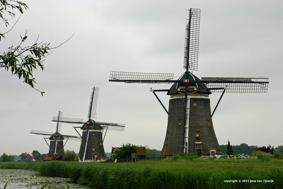 onze Stralend annuleren De 3 Molens - foto van joop10 - Landschap - Zoom.nl