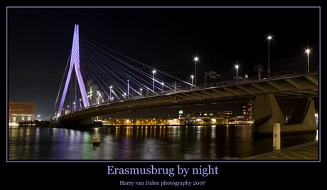 Erasmusbrug by night