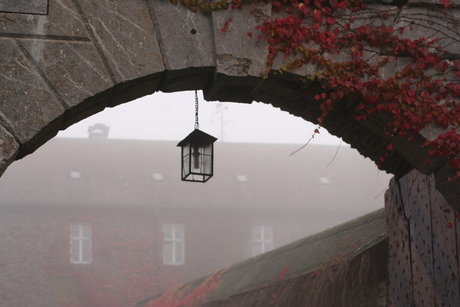 Kasteel in mist (Attendorn)