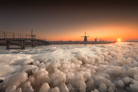 Frozen Kinderdijk