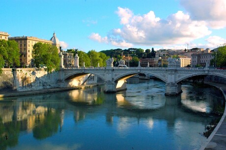 Angel bridge, Rome