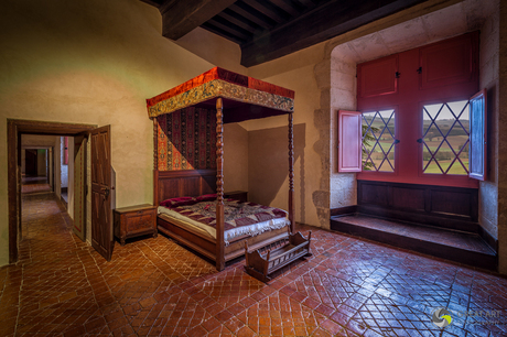 bedroom chateau Gramont