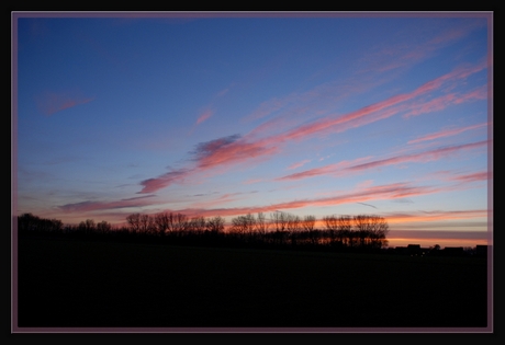 zonsondergang