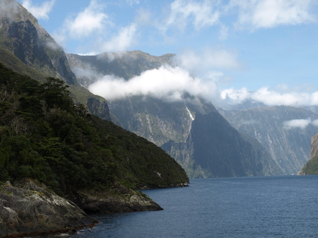 Fjord in Nieuw Zeeland