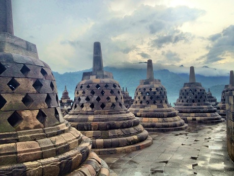 Borobodur, Java