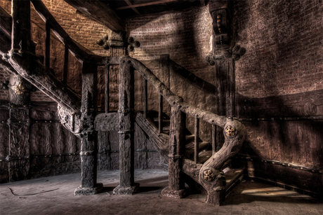 wooden stairway to heaven?