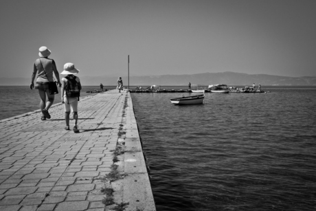 Ohrid pier