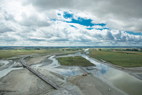 Kust van Le Mont-Saint-Michel