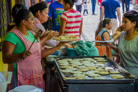 Streetfood in Honduras