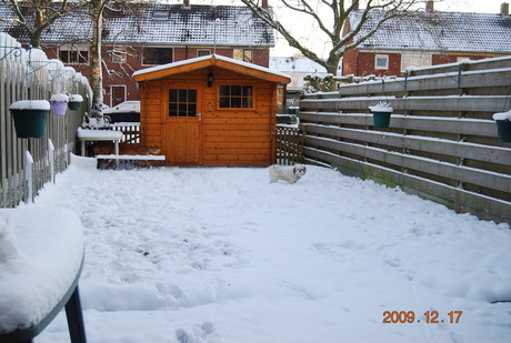 Naomi in de sneeuw