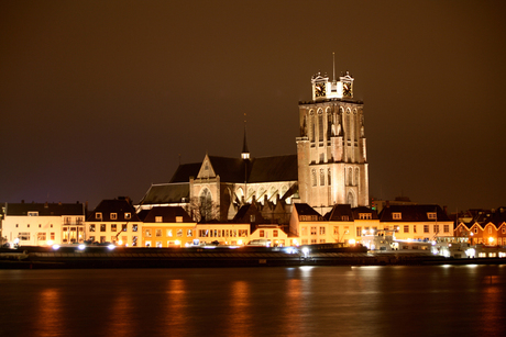 Skyline Dordrecht by Night