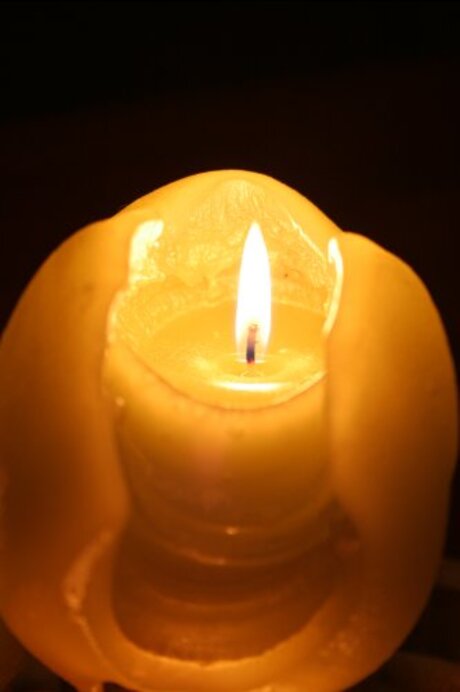 Kaars zonder flits