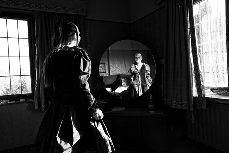 Ghost urbex de ronde spiegel