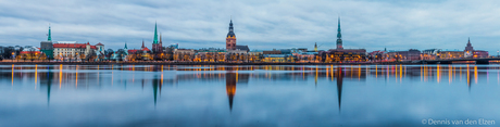 Panorama van Riga, Letland