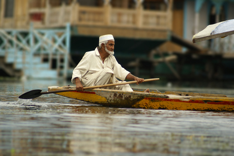 Man on boat