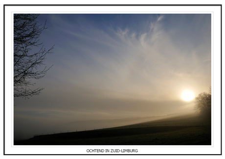 ochtend in Zuid-Limburg