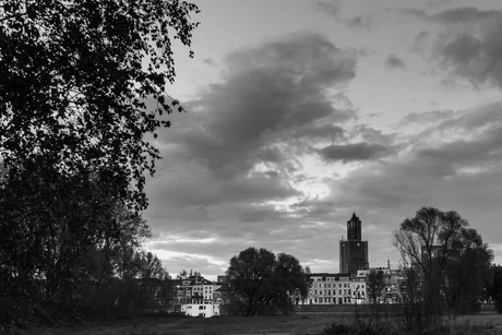 Vergezicht op Arnhem