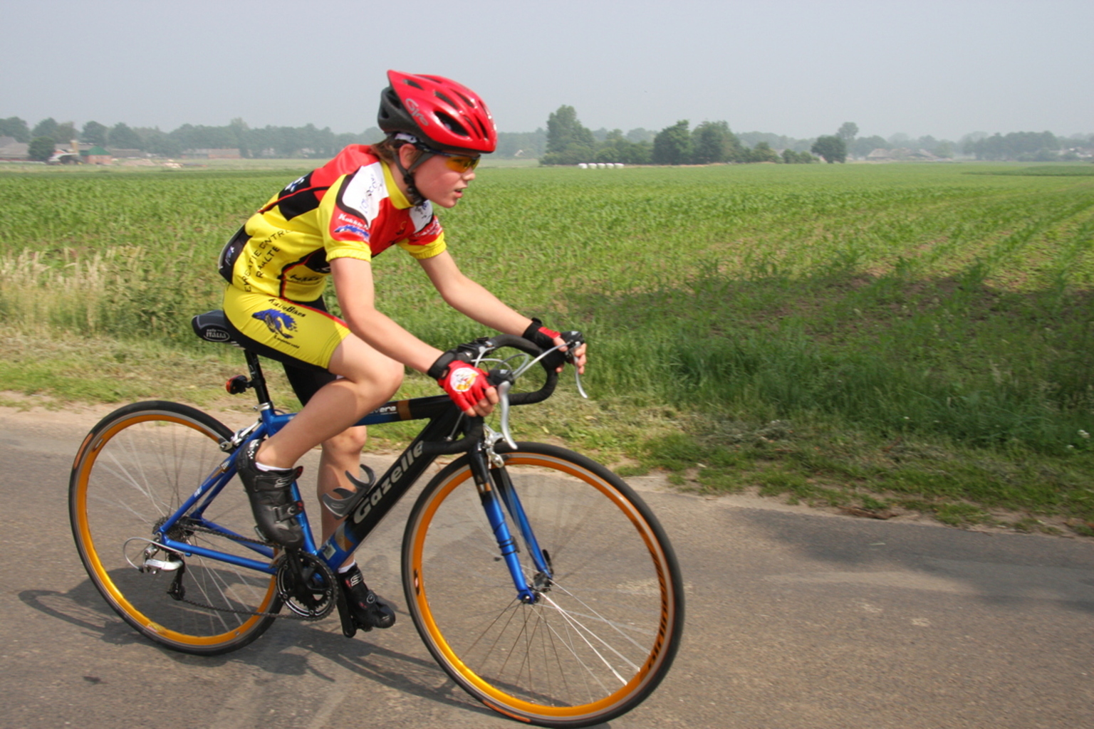 Me dier Bijdragen jeugd wielren ronde KNWU Enter 7-6-08 - foto van stijnemans - Sport -  Zoom.nl
