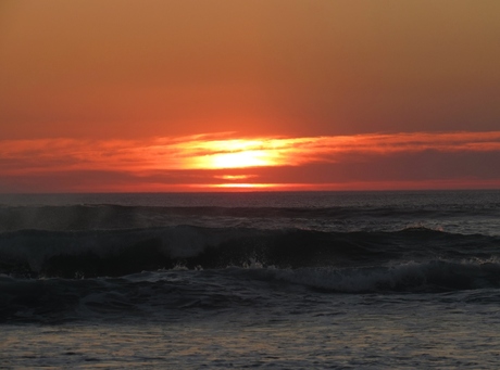 Zonsondergang bij Venus Bay, Victoria, Australia