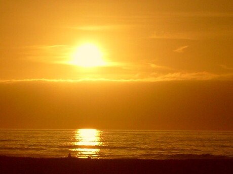 Ondergaande zon