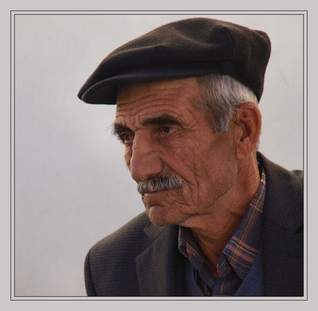 Portret Turkse marktkoopman