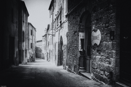 A street in Volterra