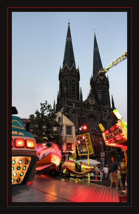 Kermis in de stad