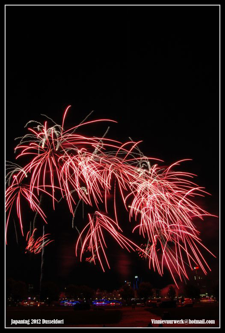 vuurwerk Japantag Dusseldorf