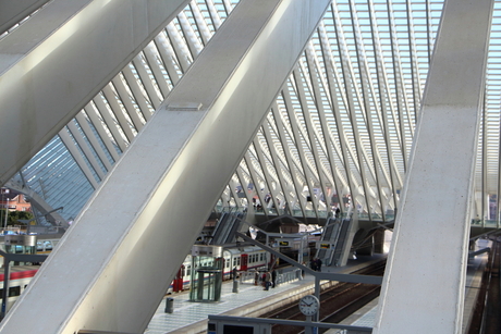 Het station van Liège-Guillemins (Luik)