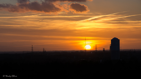 bijna zonsondergang