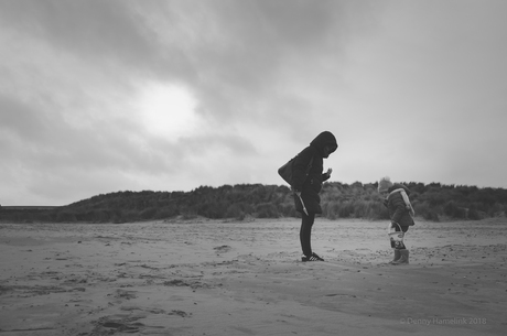 Stilte op het strand