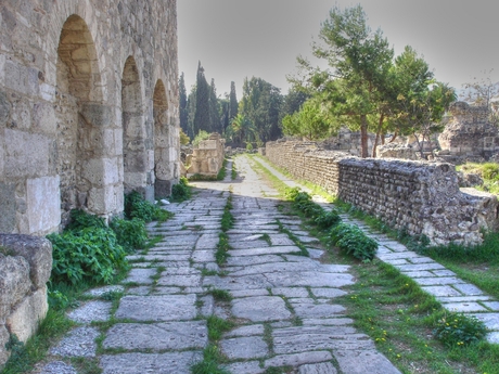 Zeer oude Romeinse weg