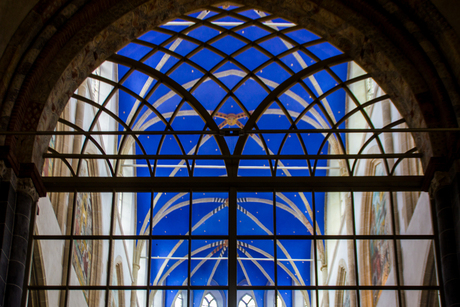 Lijnenspel in de Martinikerk Groningen