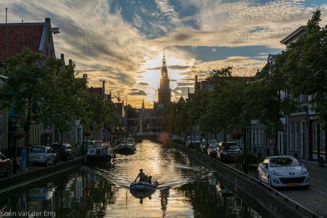 Zonsondergang Alkmaar