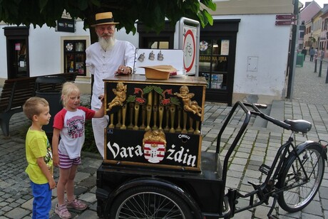 orgelman in Varazdin