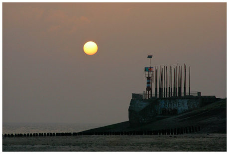 Windorgel Vlissingen Zonsondergang