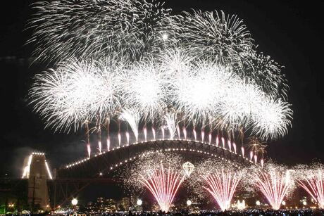 harbour bridge fireworks