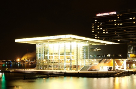 Muziekgebouw on fire!