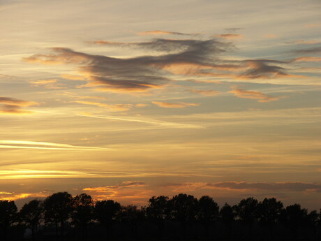 zonsondergang