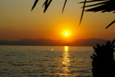 Zonsondergang Lazise