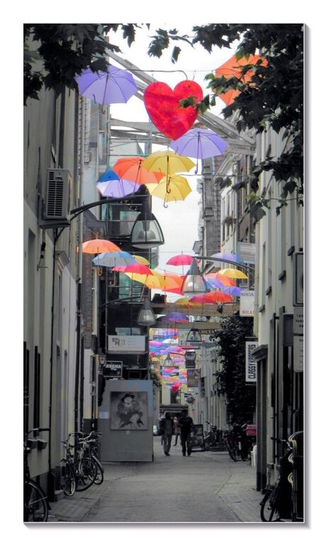 Colourfull Umbrella's