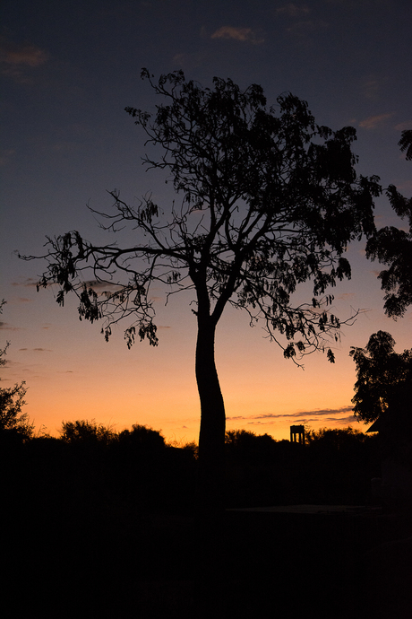 Zonsondergang in Madagaskar