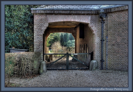 Poortje bij st. Hubertus